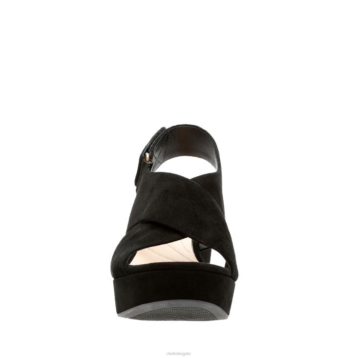 Clarks 0DX8L3194 clarks maritsa lara ante negro mujer ante negro