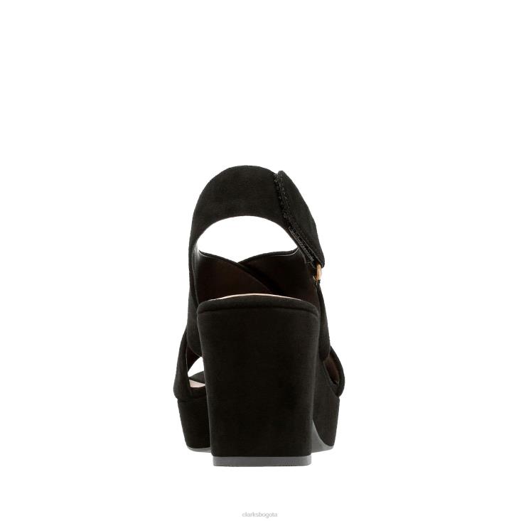 Clarks 0DX8L3194 clarks maritsa lara ante negro mujer ante negro