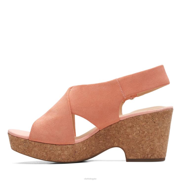 Clarks 0DX8L3200 clarks coral claro maritsa lara mujer coral claro
