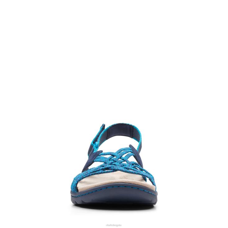 Clarks 0DX8L3248 clarks combi azul marino amanda facilidad mujer combinado azul marino