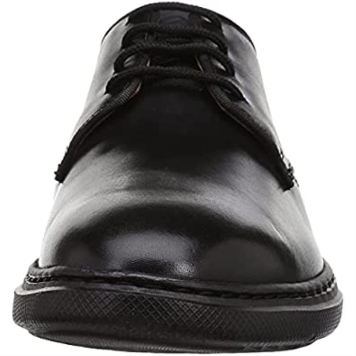 Clarks 0DX8L325 zapatilla baja dennet para hombre clarks cuero negro hombres cuero negro