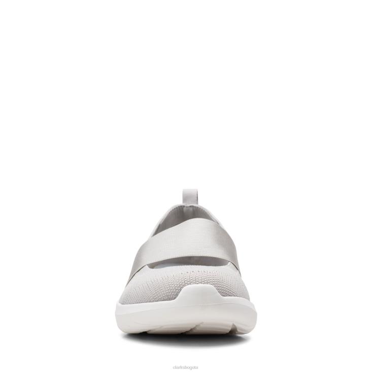 Clarks 0DX8L3253 nova sol clarks punto gris claro mujer punto gris claro