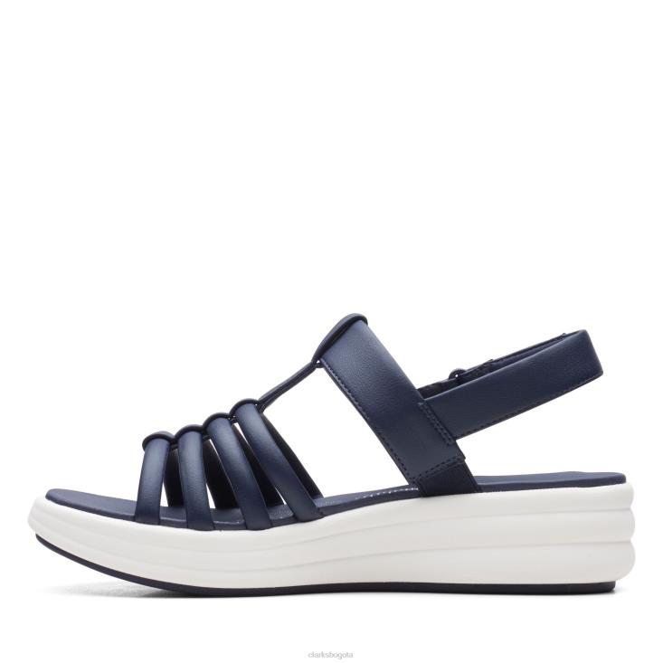 Clarks 0DX8L3257 clarks marino oscuro deriva facilidad mujer azul marino oscuro