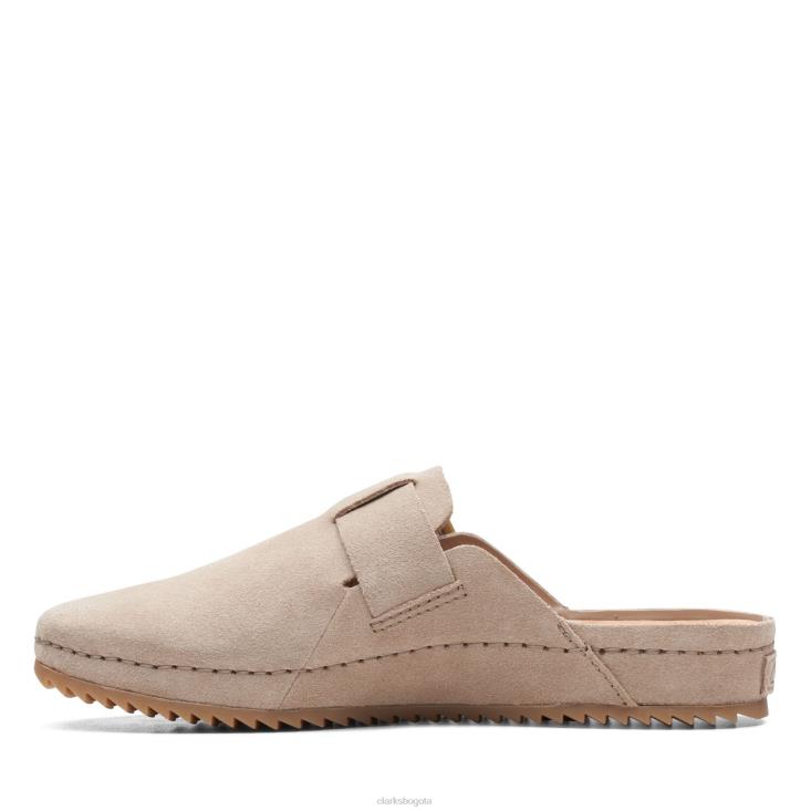 Clarks 0DX8L3258 mule clarks brookleigh ante arena mujer gamuza arena