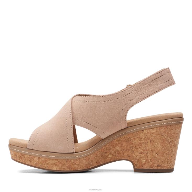 Clarks 0DX8L3259 Sand Clarks Giselle Cove mujer arena