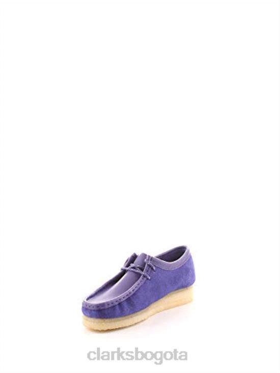 Clarks 0DX8L326 clarks morados wallabee unisexo