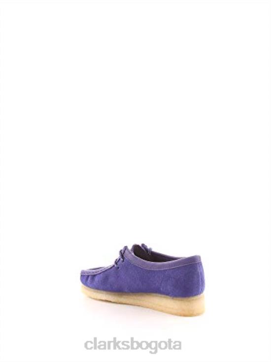 Clarks 0DX8L326 clarks morados wallabee unisexo