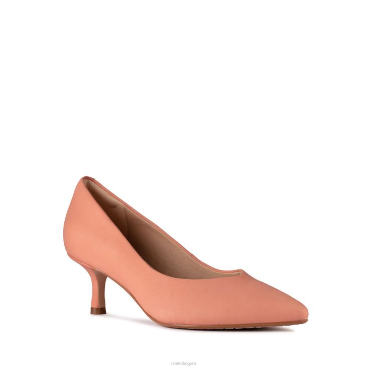 Clarks 0DX8L3269 violeta 55 corte clarks coral claro mujer coral claro
