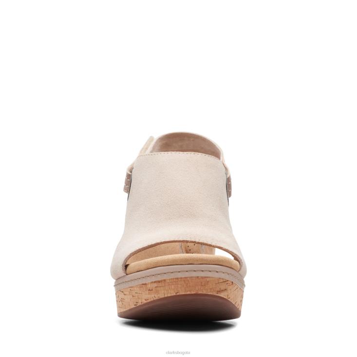 Clarks 0DX8L3277 giselle sea clarks ante arena mujer gamuza arena