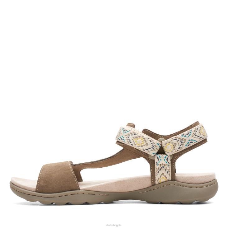 Clarks 0DX8L3279 amanda step clarks ante oliva mujer ante oliva