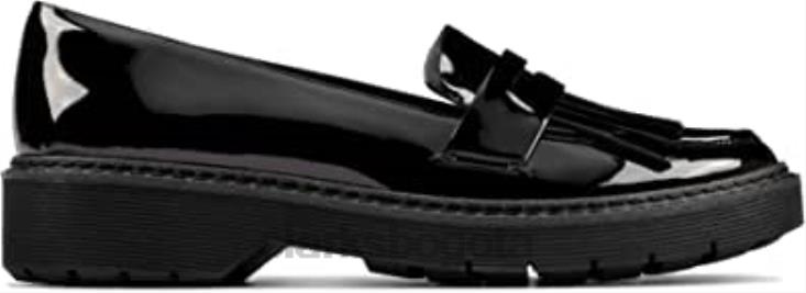 Clarks 0DX8L328 clarks witcombe amanecer zapatos de cuero negro unisexo