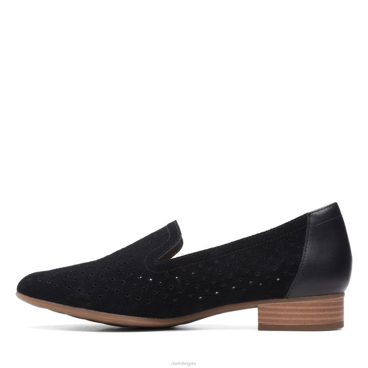Clarks 0DX8L3281 clarks juliet hayes ante negro mujer ante negro