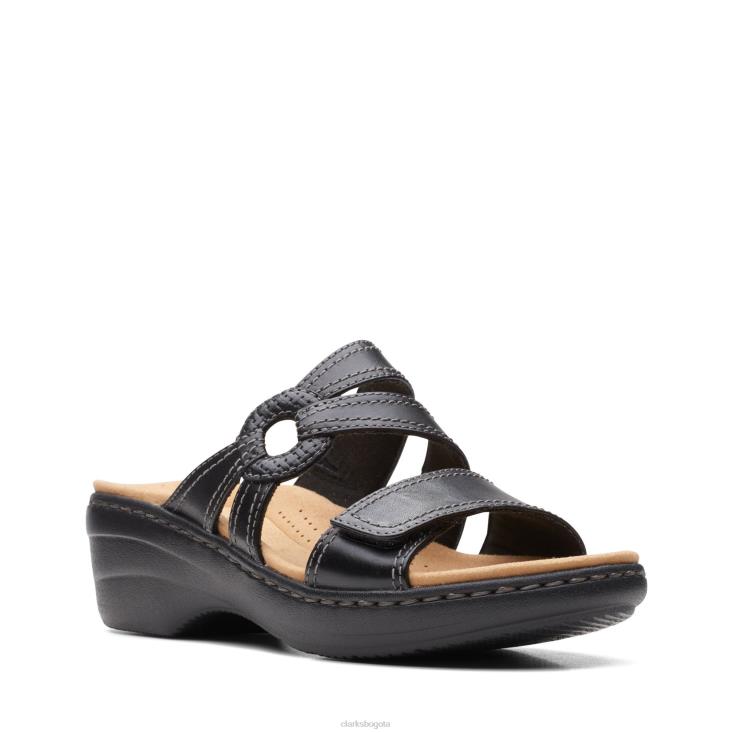 Clarks 0DX8L3295 merliah coral clarks cuero negro mujer cuero negro