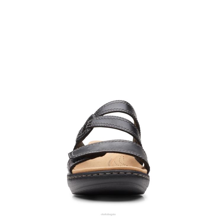 Clarks 0DX8L3295 merliah coral clarks cuero negro mujer cuero negro