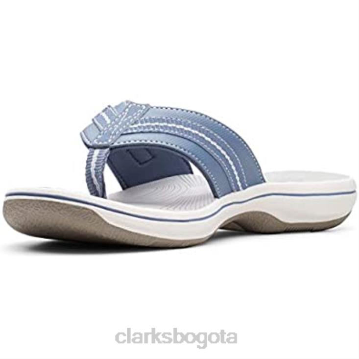 Clarks 0DX8L330 Sandalias clarks brinkley jazzh mujer azul gris mujer gris azulado