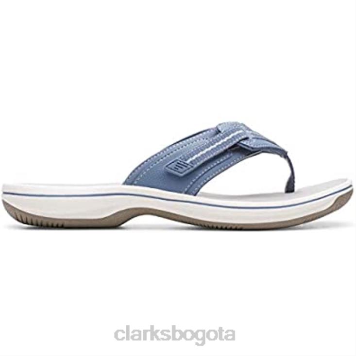 Clarks 0DX8L330 Sandalias clarks brinkley jazzh mujer azul gris mujer gris azulado
