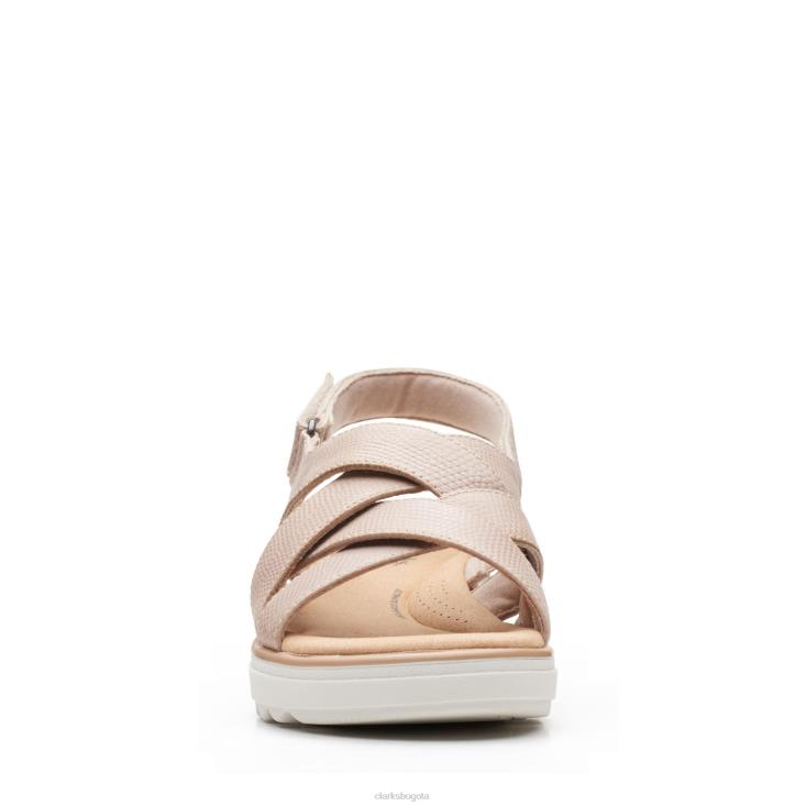 Clarks 0DX8L3301 jillian spring clarks arena cuero mujer cuero arena