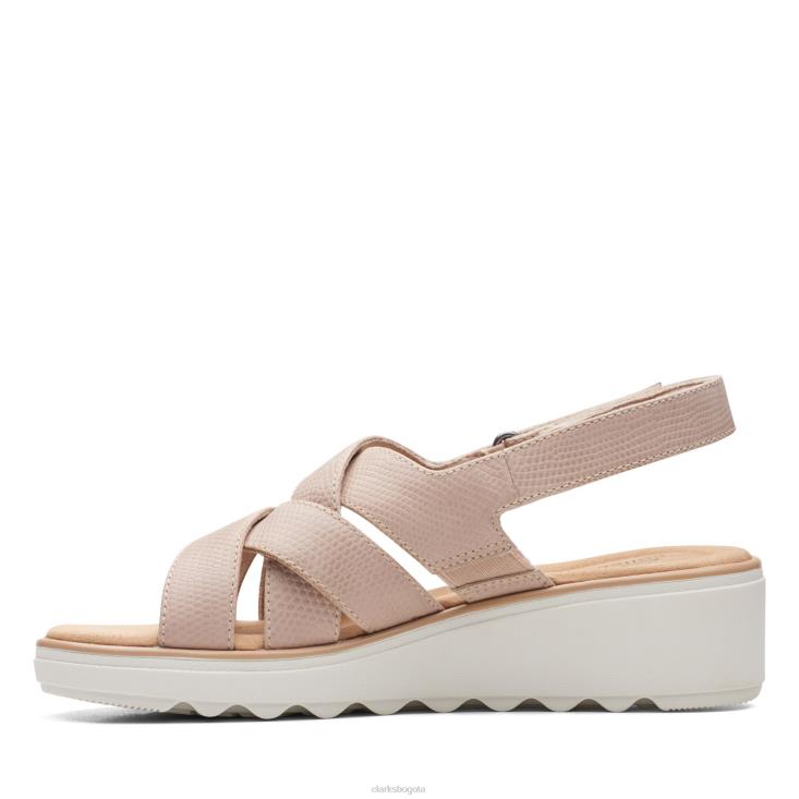 Clarks 0DX8L3301 jillian spring clarks arena cuero mujer cuero arena