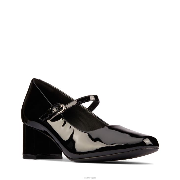 Clarks 0DX8L3311 Sheer 55 hebilla clarks charol negro mujer charol negro