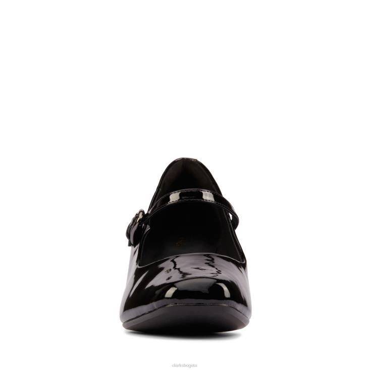 Clarks 0DX8L3311 Sheer 55 hebilla clarks charol negro mujer charol negro