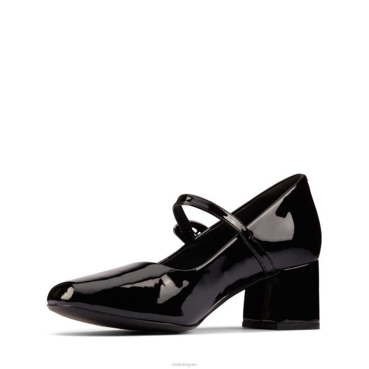 Clarks 0DX8L3311 Sheer 55 hebilla clarks charol negro mujer charol negro