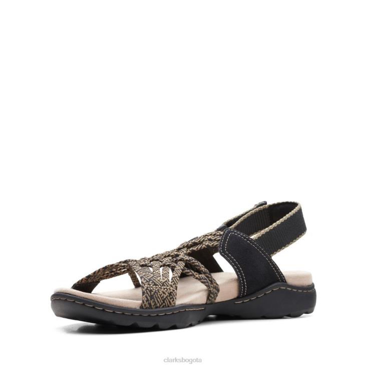 Clarks 0DX8L3314 clarks amanda facilidad combi negro mujer combinado negro