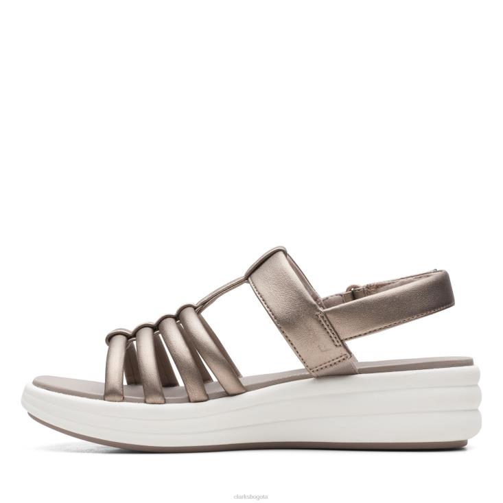 Clarks 0DX8L3315 Clarks metálicos derivan fácilmente mujer metálico
