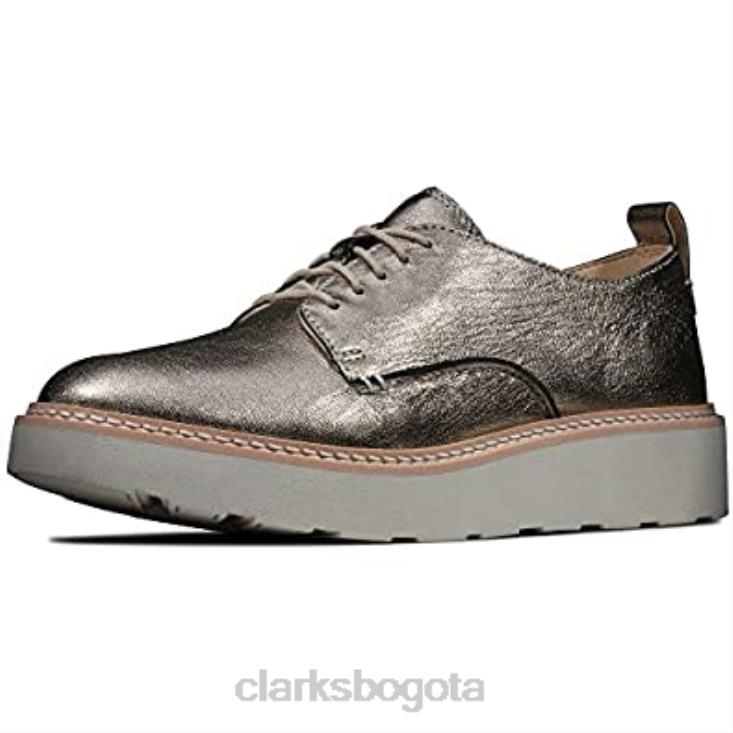 Clarks 0DX8L332 zapatos derby casual de mujer trace walk beige clarks mujer beige