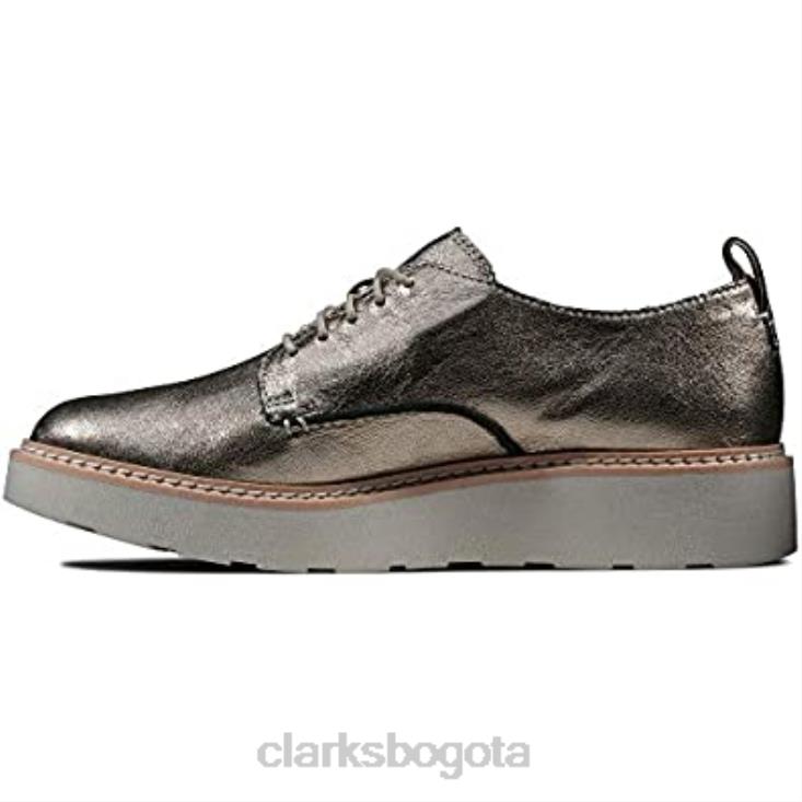 Clarks 0DX8L332 zapatos derby casual de mujer trace walk beige clarks mujer beige