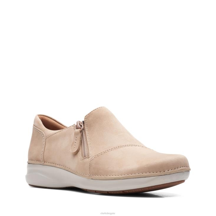 Clarks 0DX8L3323 clarks appley zip arena nubuck mujer nubuck arena