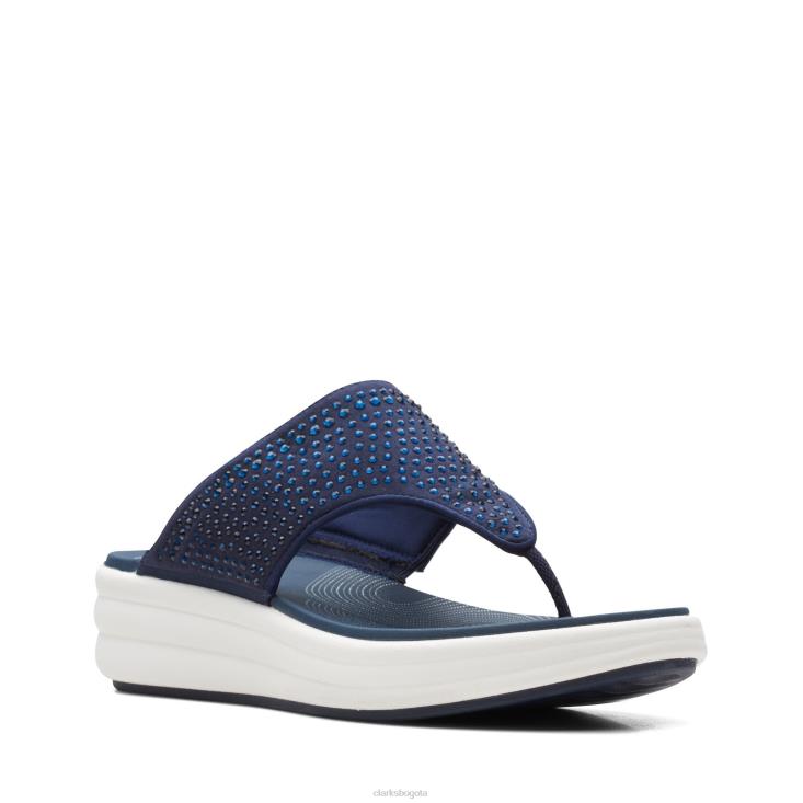 Clarks 0DX8L3333 paseo a la deriva clarks azul marino mujer Armada