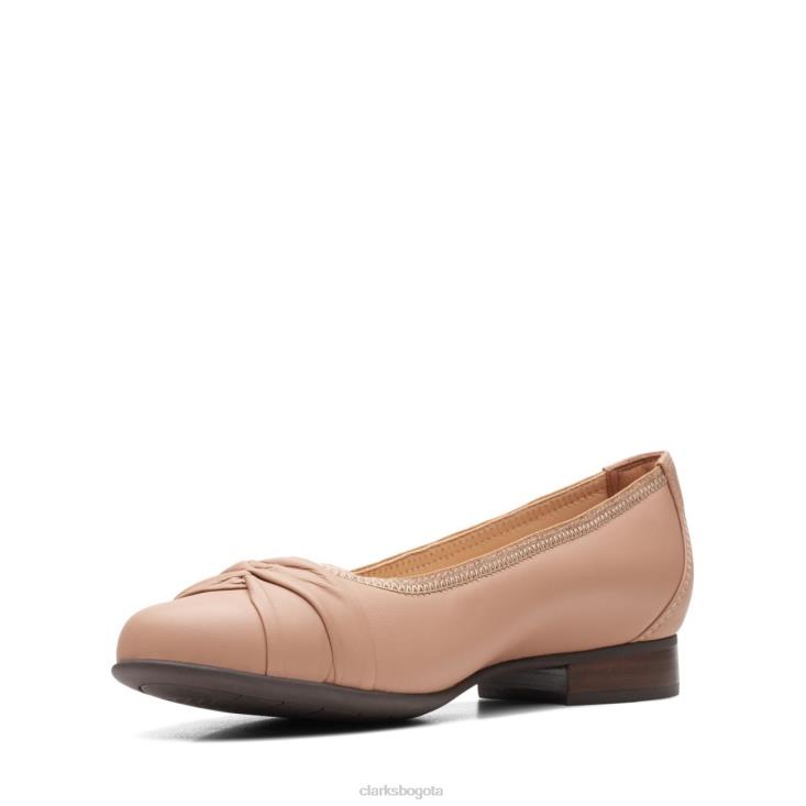 Clarks 0DX8L3346 clarks un blush deseo cuero praliné mujer cuero praliné