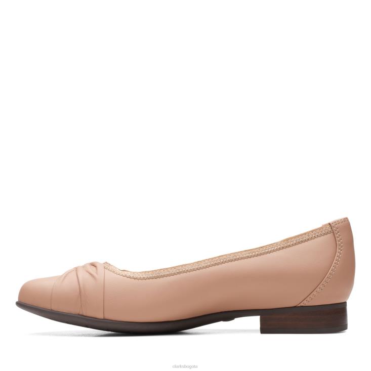 Clarks 0DX8L3346 clarks un blush deseo cuero praliné mujer cuero praliné