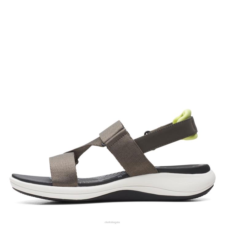 Clarks 0DX8L3353 clarks oliva oscuro mira sun mujer oliva oscuro