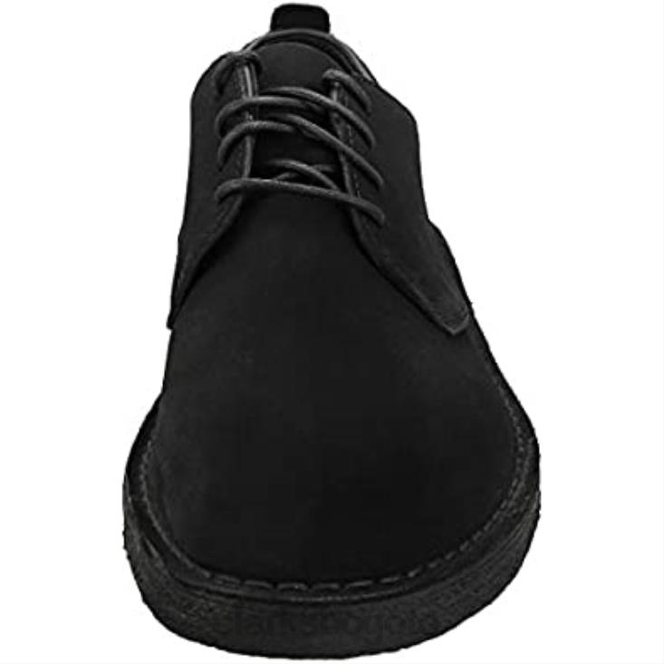 Clarks 0DX8L339 clarks negros derby londinense del desierto masculino hombres negro
