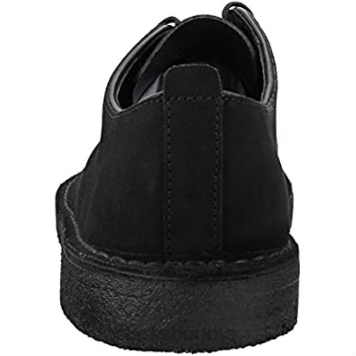 Clarks 0DX8L339 clarks negros derby londinense del desierto masculino hombres negro