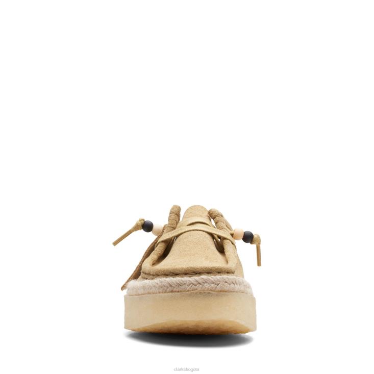 Clarks 0DX8L3399 wallabee cup lo clarks arce ante mujer gamuza de arce