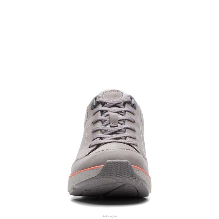 Clarks 0DX8L3400 clarks combi gris wave 20 encaje mujer combinado gris