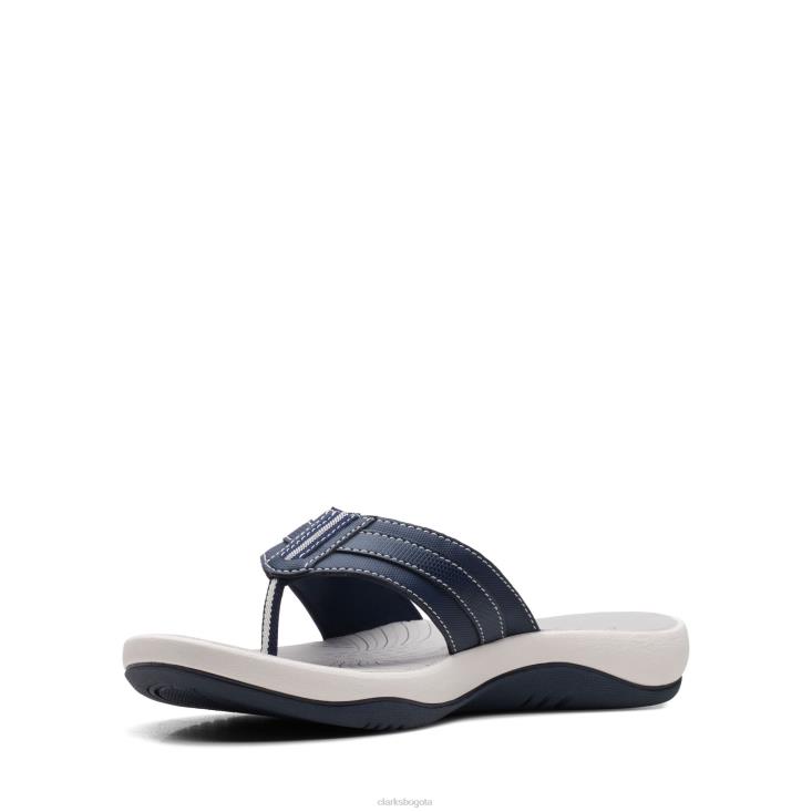 Clarks 0DX8L3406 clarks sintéticos sunmaze daisy marino mujer azul marino sintético