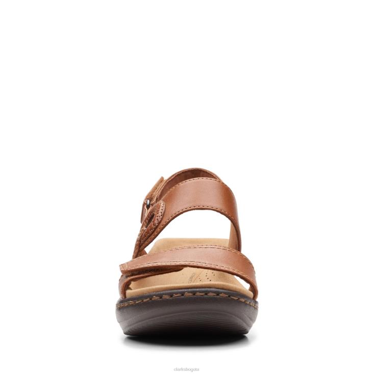 Clarks 0DX8L3415 merliah opal clarks cuero bronceado mujer cuero marrón