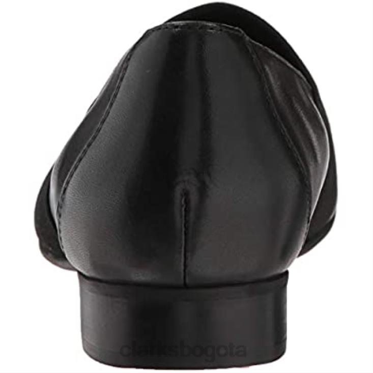 Clarks 0DX8L342 mocasines un blush lo para mujer de cuero negro clarks mujer cuero negro