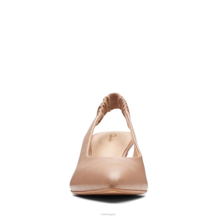 Clarks 0DX8L3420 praliné combi violeta 55 sling clarks mujer combinación de praliné