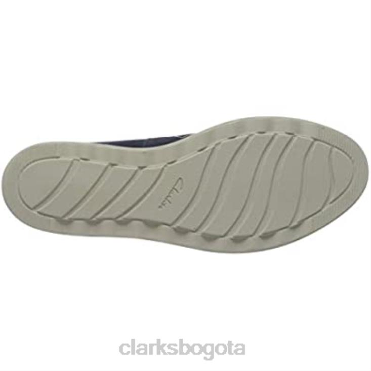 Clarks 0DX8L343 mocasín sharon dolly mujer clarks ante azul oscuro mujer gamuza azul oscuro