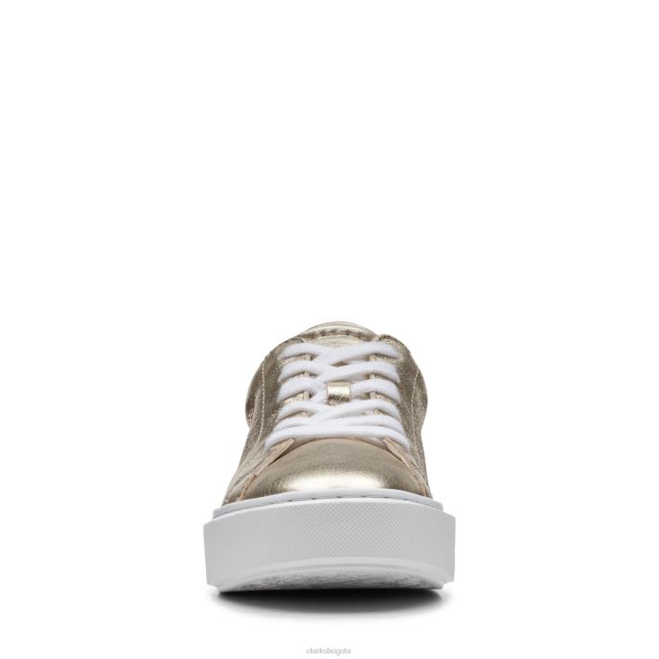Clarks 0DX8L3430 clarks hero lite encaje champagne mujer champán