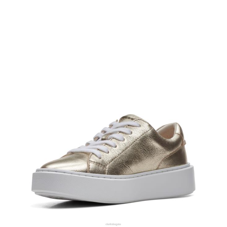 Clarks 0DX8L3430 clarks hero lite encaje champagne mujer champán