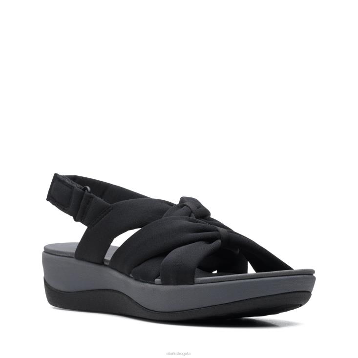 Clarks 0DX8L3432 clarks textiles negros arla meg mujer textil negro