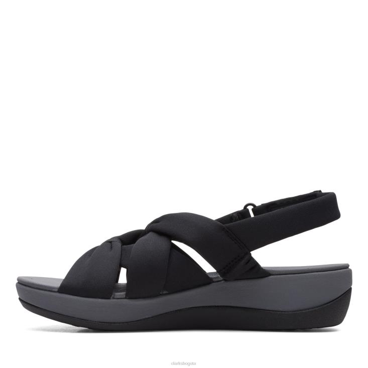 Clarks 0DX8L3432 clarks textiles negros arla meg mujer textil negro
