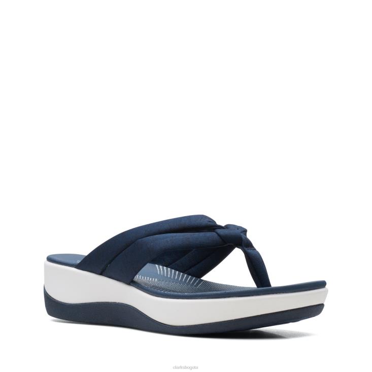 Clarks 0DX8L3433 clarks azul marino arla kaylie mujer Armada