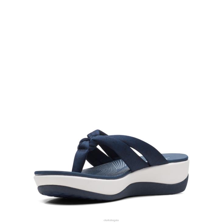 Clarks 0DX8L3433 clarks azul marino arla kaylie mujer Armada