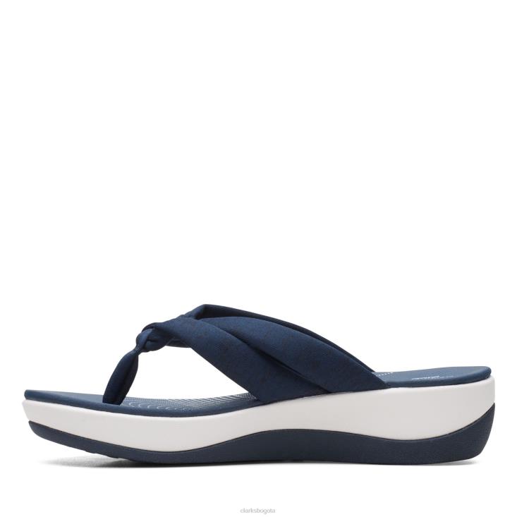 Clarks 0DX8L3433 clarks azul marino arla kaylie mujer Armada